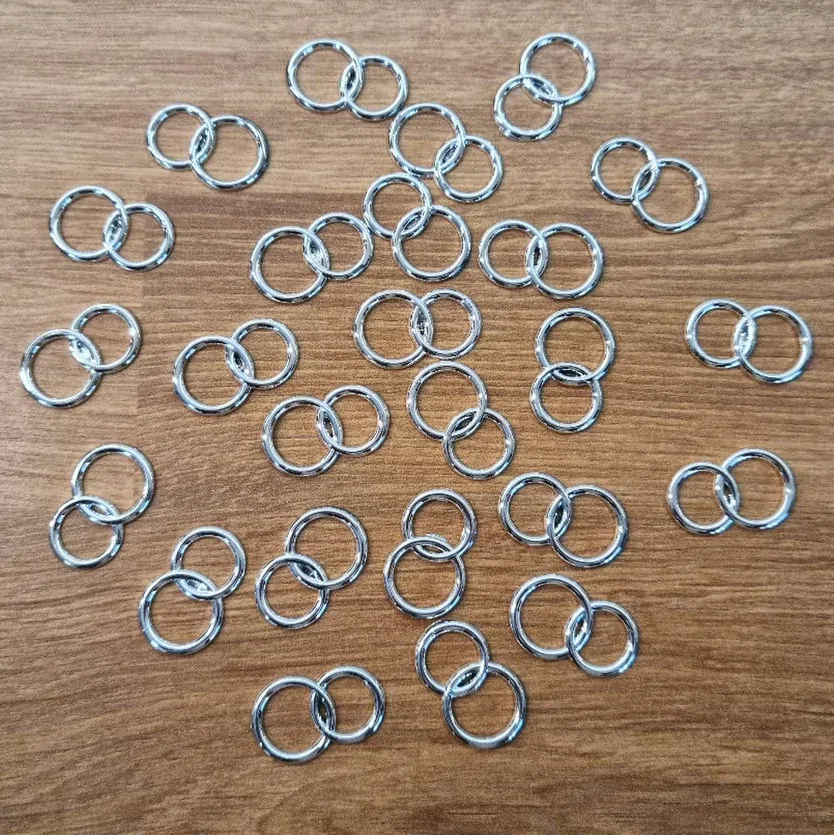 Prstýnky dekorační 24 ks K7883