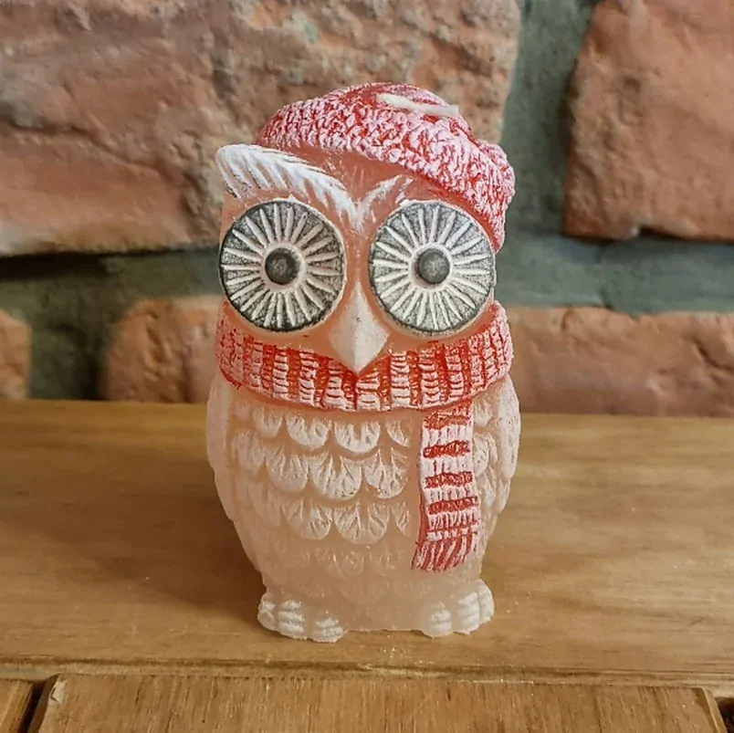 Dárková svíčka sovička K7430