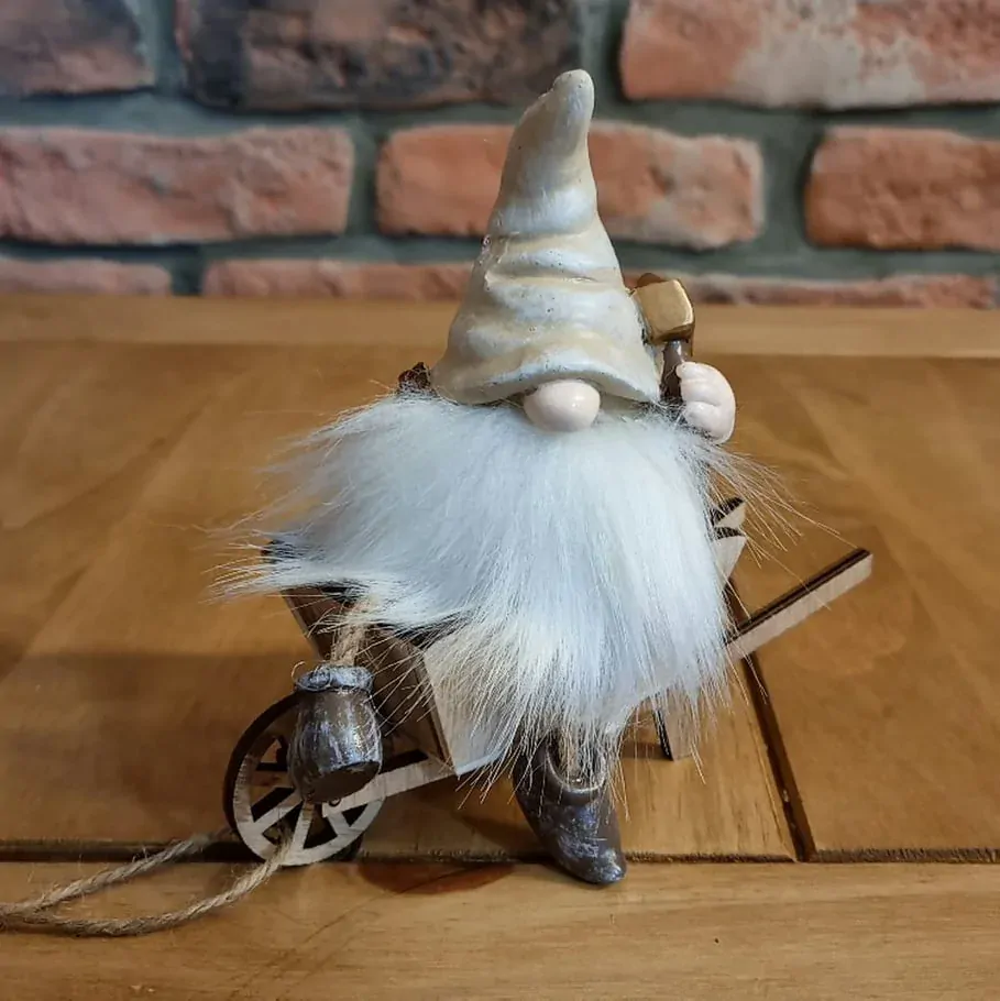 Skřítek polyresin 12 cm K6188