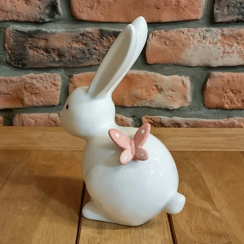Zajíc porcelán 19,7 cm K3377 