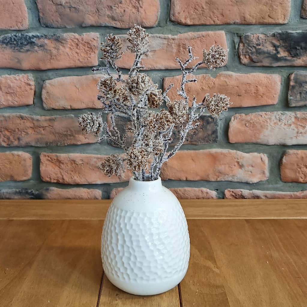 Větvička šišky pvc 30 cm K7429
