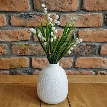 Konvalinky kytice umělá 30 cm K3292