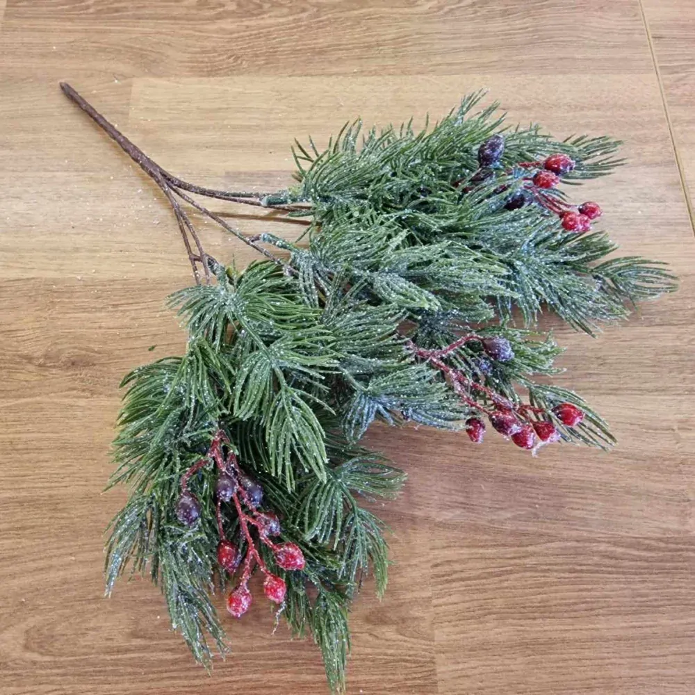 Keřík vánoční pvc 33 cm K8081