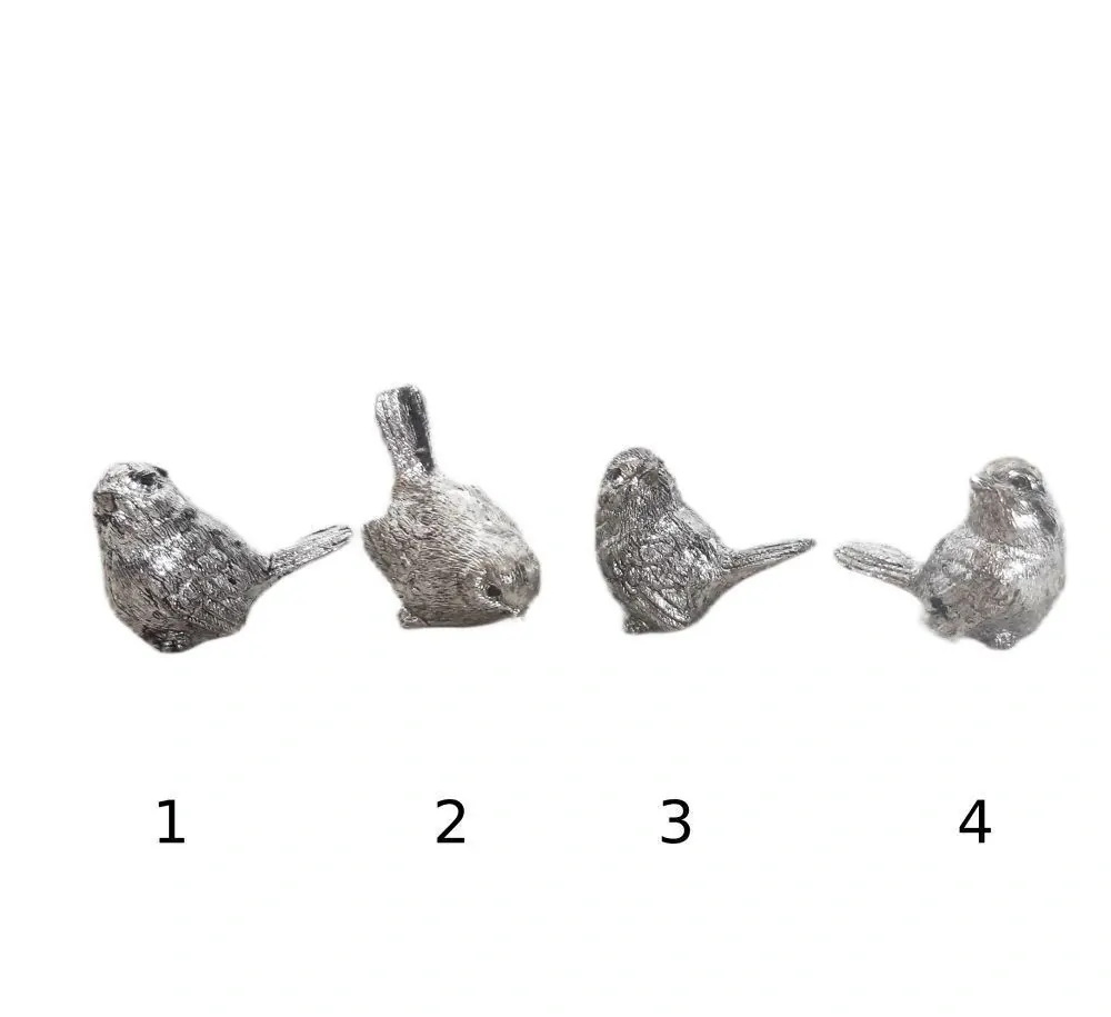Ptáček polyresin 4,5 cm mix K1074