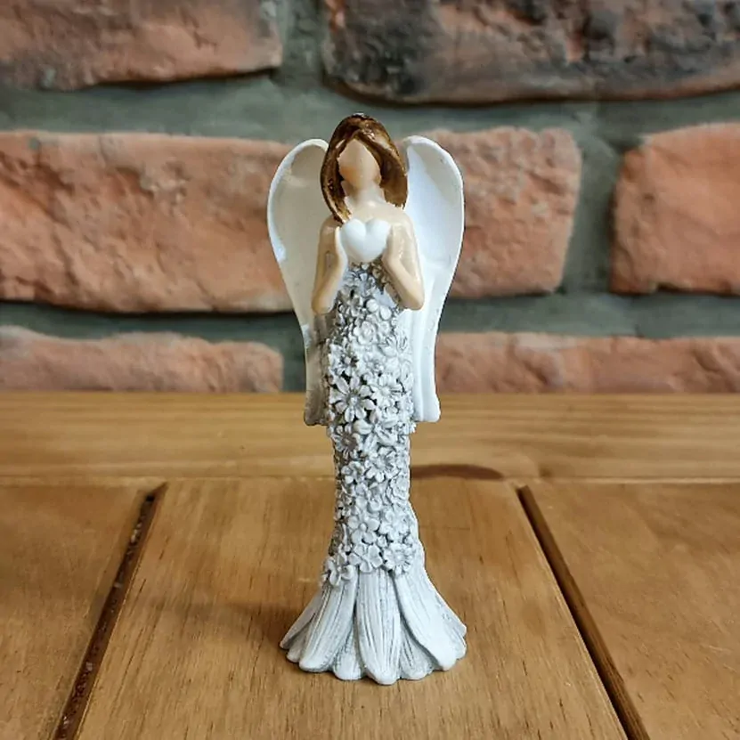 Andělíček šedý 10 cm K0070