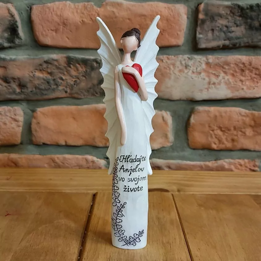 Andělíček s textem 20 cm II.Jakost K5202