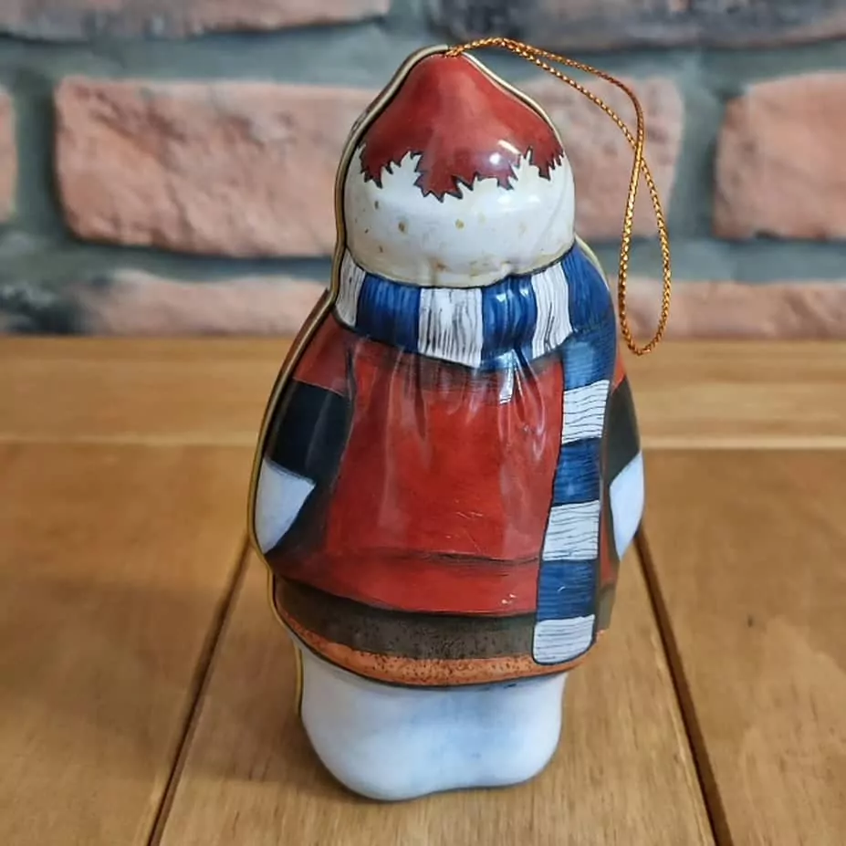 Plechová dóza SNĚHULÁČEK K8499