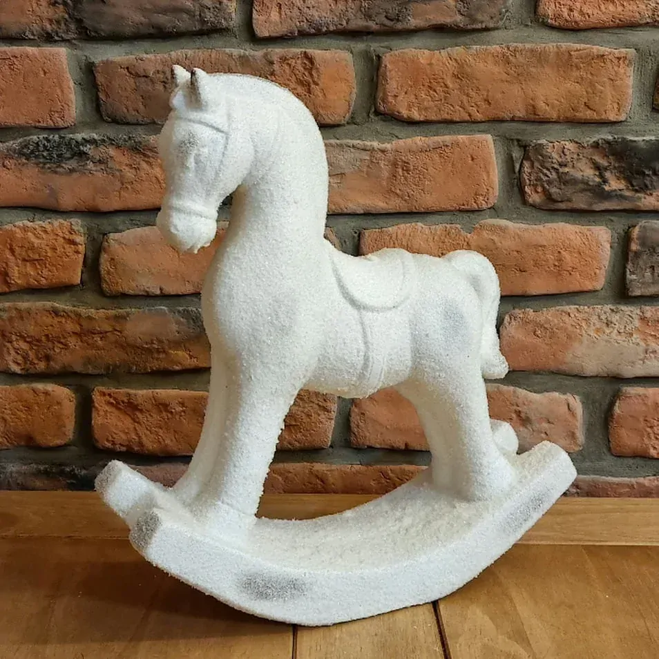 Houpací kůň keramika 36 cm K1185