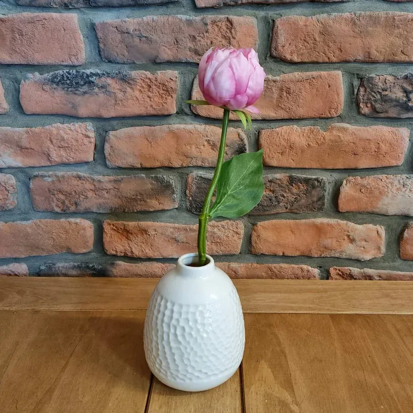 Pivoňka světle růžová 34 cm K6482
